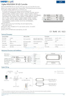 Skydance WZ-SPI Tuya Zigbee SPI Controller for RGB RGBW Pixel LED Strip RF Remote Control WS2811 2812 Addressable Tape 5V-24V DC
