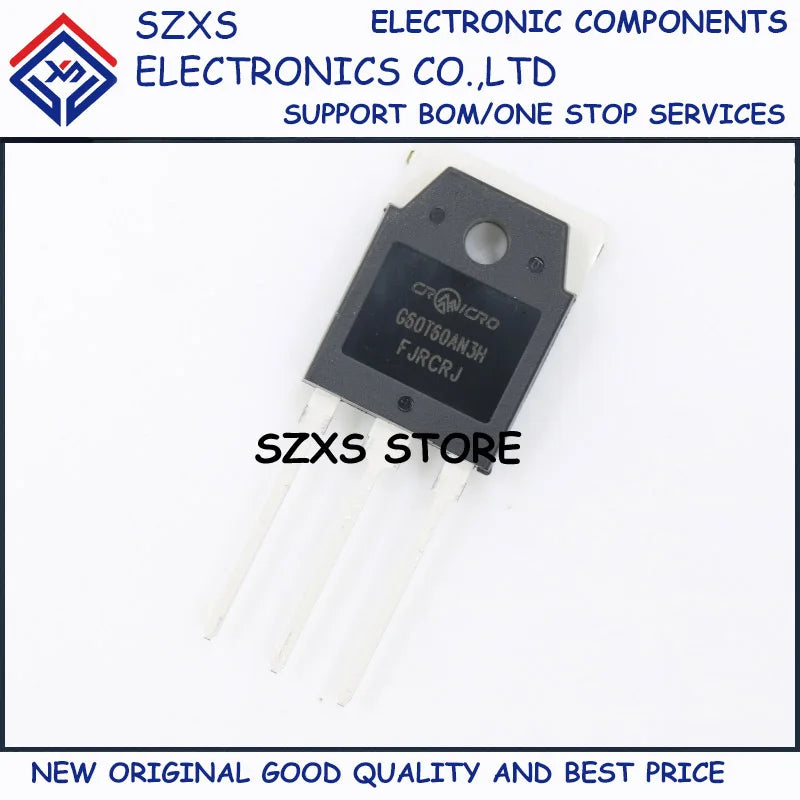 New Original 10Pcs G60T60AN3H CRG60T60AN3H TO-3P 60A 600V IGBT Transistor In Stock Electronic Components Good Quality