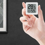 6-10PCS Mini LCD Digital Thermometer Hygrometer Indoor Room Temperature Humidity Meter Sensor Gauge Weather Station