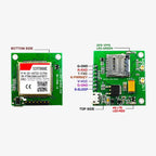 SIM7000E Breakout Board LTE CAT-M1(eMTC) NB-IoT Module Quad-Band LTE-FDD B3/B8/B20/B28 GPRS/EDGE 900/1800Mhz