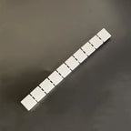 5 Pcs UK-10N DIN Rail Terminal Blocks, 10mm² Screw Clamp Connectors, Universal Feed-Through Wiring Terminals
