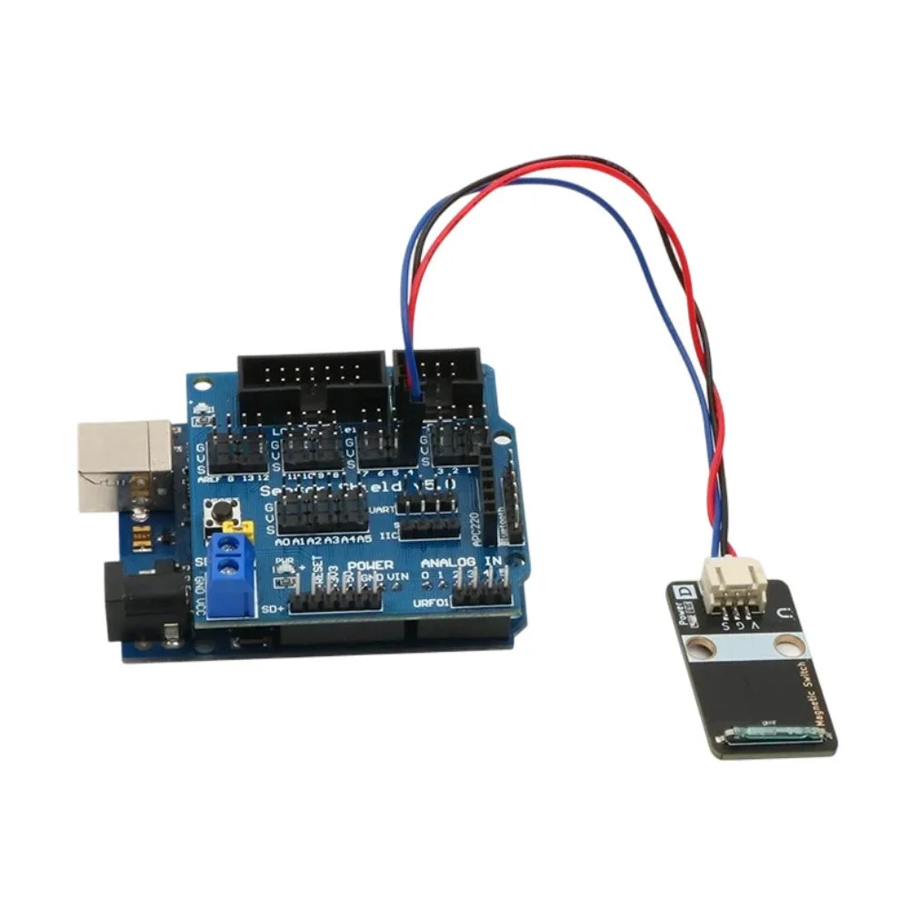 Magnetic Reed Switch Sensor Module 3.3V-5V Digital Signal Output Magnetic Contact Detection Board for Arduino Raspberry Pi ESP32