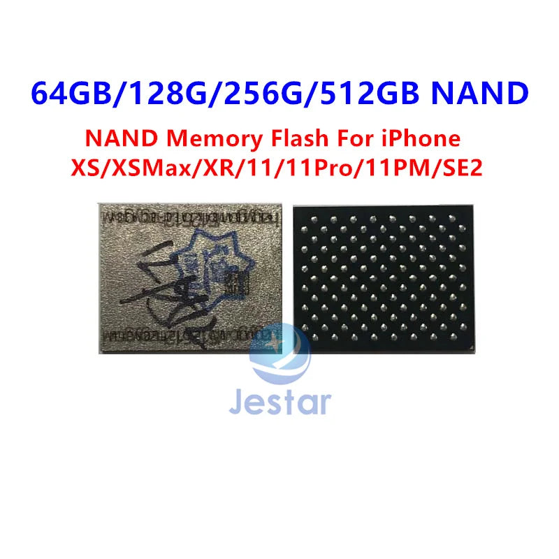 64GB 128GB/256G/512G HDD Storage Nand  Memory Flash chip IC For iPhone XS XS-MAX XR SE2 11/11P/11ProMax