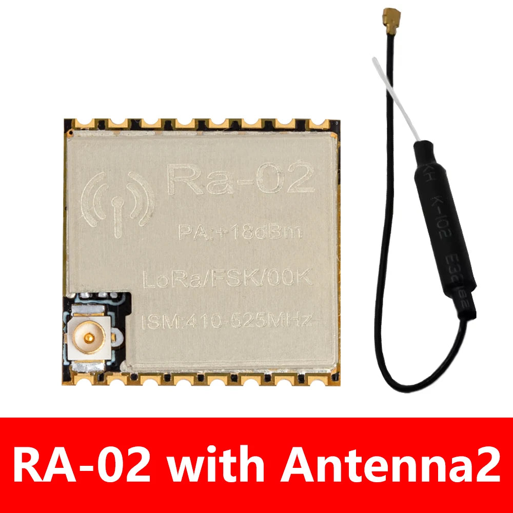 Ra-01SC   Ra-01 RA-02 LoRa SX1278 433Mhz Wireless Spread Spectrum Transmission Module Most Distant 10KM For arduino