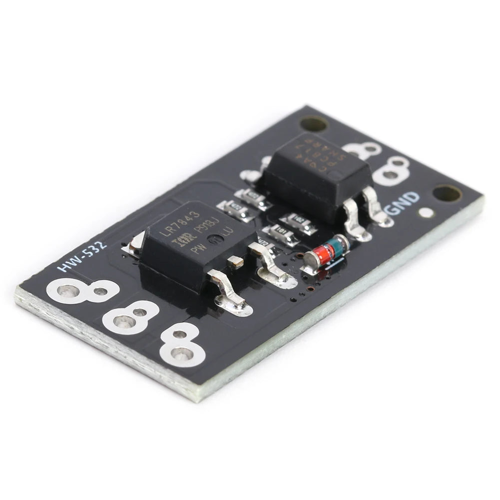 1-10pcs LR7843 Isolated MOSFET MOS Tube FET Module Replacement Relay Board DC5-30V 161A HW-532B FET Module for Arduino