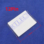 1.0 2.54 MM FPC FFC Flexstrip Cable Jumper 8 10 12 13 24 Pin JSN-2.54 Solder PCB Through Hole Nomex Insulator 24 AWG 3.0A