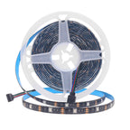 DC 5V 5050 RGB Strip LED Light Battery Powed Waterproof Ribbon Tape Stable Led Strips Indoor Outdoor Decoration Remote Control