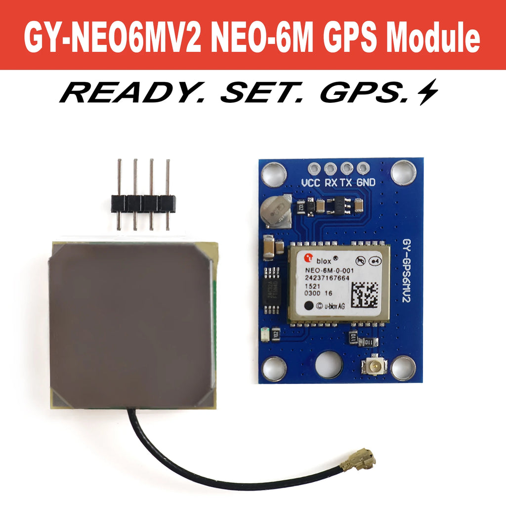 1-10PCS EstarDyn GY-NEO6MV2 New NEO-6M GPS Module NEO6MV2 with Flight Control EEPROM MWC APM2.5 large Antenna