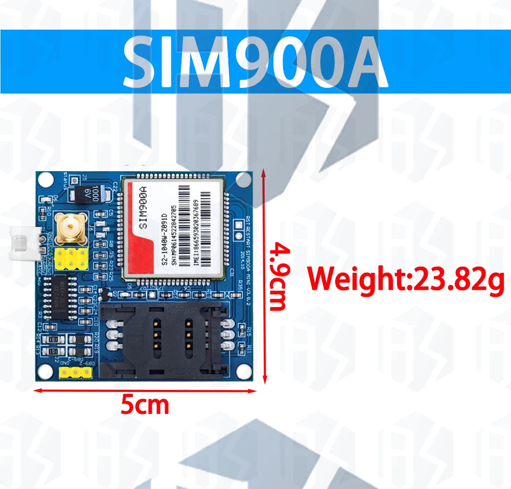 BS SIM900A SIM900 MINI V4.0 Wireless Data Transmission Module GSM GPRS Board Kit w/Antenna C83