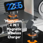 Magnetic 3 in 1 Wireless Charger For iPhone 17 16 15 14 13 12 Fast Charging Station for Apple Watch 10 9 8 7 6 5 Airpods 2 3 Pro