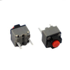 10PCS Micro Mute Button Mouse Switch Silent Mouse Switch 6x6x7.3mm
