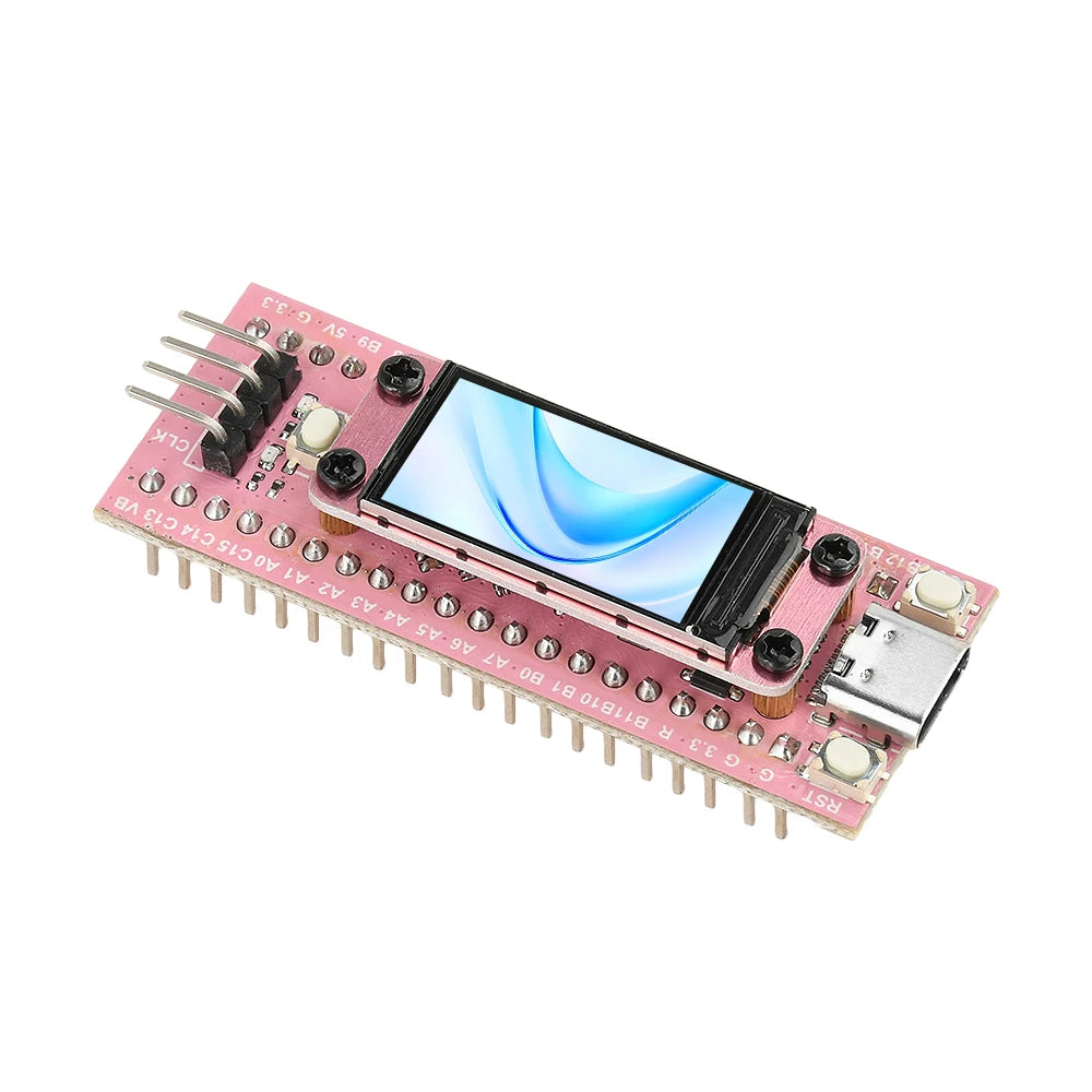 STM32F103C8T6 Development Board 0.96-inch LCD TFT Screen STM32  ARM Microcontroller Module Type C Interface