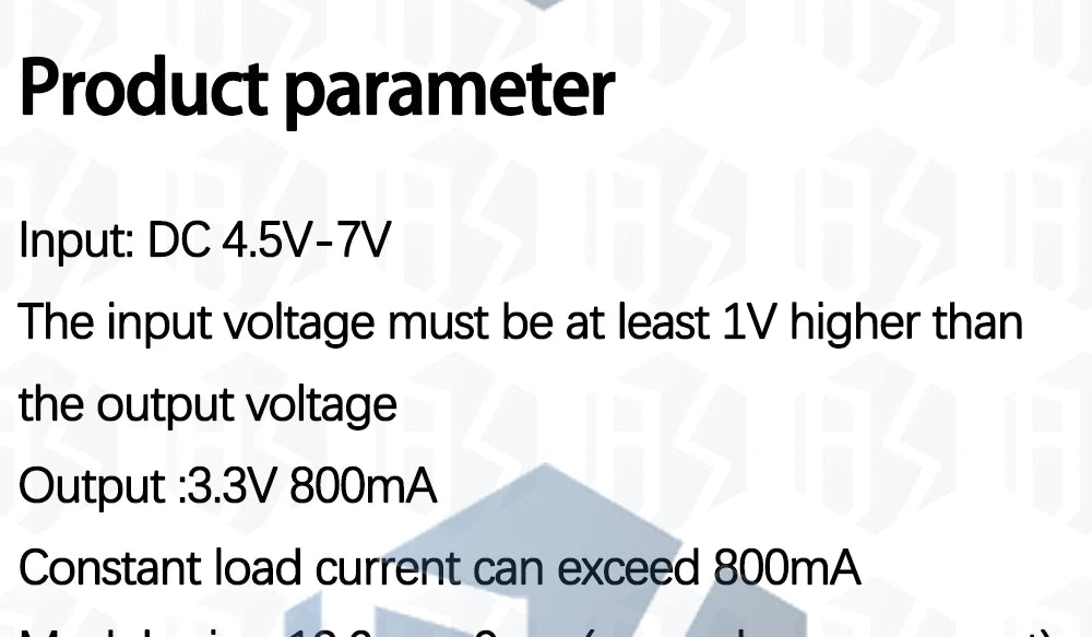 1PCS/5PCS High-Quality AMS1117-3.3 LDO Module: 5V to 3.3V DC-DC Step-Down (800mA Buck Regulator)