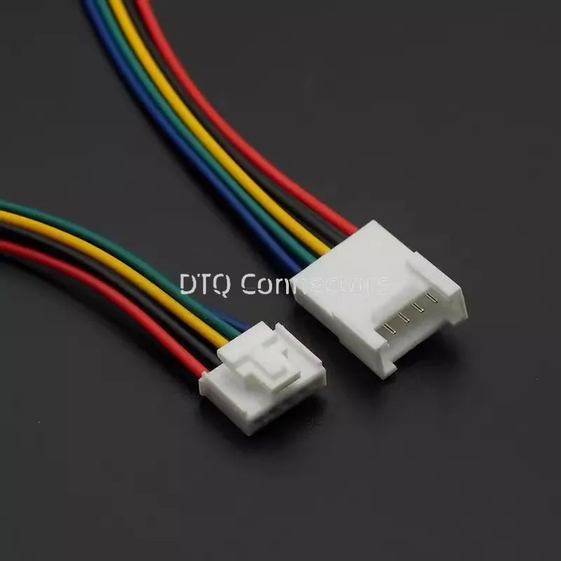5Pair HY2.0 Plug-in Buckle Terminal Wire 2P 3P 4P 5P 6P 7P 8P Male Female 20Cm Single Ended Electronic Wire 26AWG