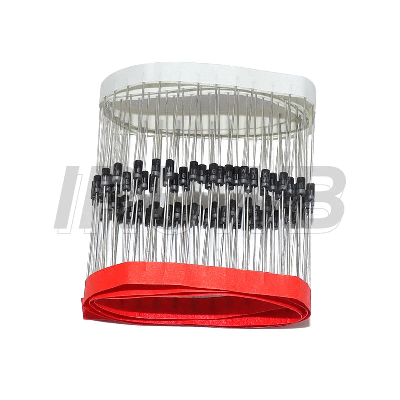 100PCS IN5819 Diodes DO-41 1A 40V Schottky diode 1N5819
