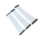 1PCS FC 1.27mm Gray Flat Ribbon Data Cable IDC Double Ends Same Direction FC-6/8/10/14/16/20/30/34/40P JTAG ISP Download Cable