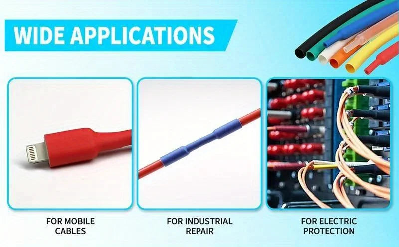 3M 3:1 Heat Shrink Tube With Double Wall Glue Tube Diameter 1.6/2.4/3.2/4.8/6.4/7.9/9.5/12.7/15.4/19.1/25.4/30/39/50mm