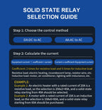 KANE DC-AC 3-Phase Solid State Relay 3-SSR 10A-200A KSSR 3~32VDC-24~480VAC Control 40AA 40DA KSSR Epoxied Protection