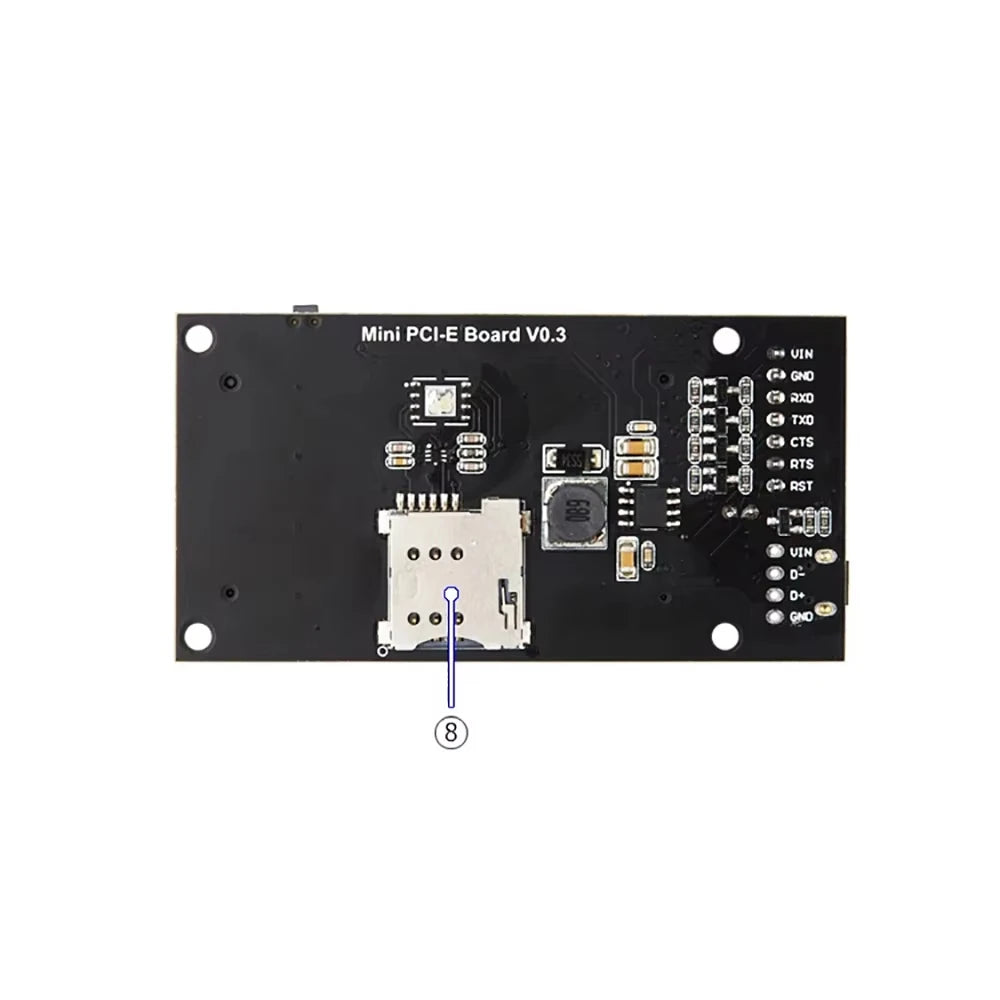 Mini PCI-E Board USB Uart Port 4G Module Transfer Board For Quectel EC25-E EC25-EC EC25-AF EC25-A EC25-AU LTE Cat4 Modem