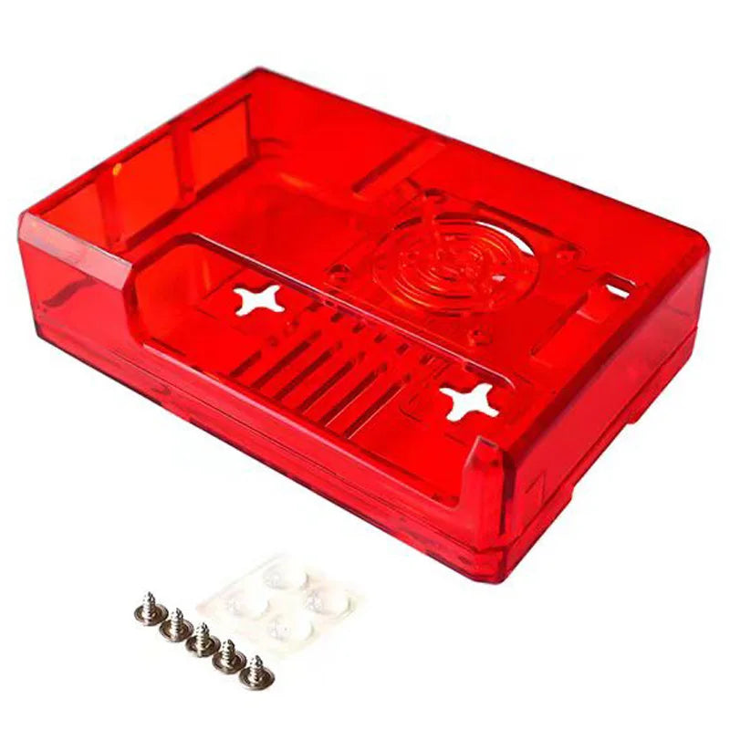 Suitable for Raspberry Pi 3B+ case ABS case with reserved GPIO opening Designed for use with cooling fan case