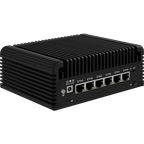 6 LAN 2.5G Firewall Router Intel 3 N355 N200 N150 N97 i226-V Fanless Mini PC DDR5 2xNVMe 1xSATA3.0 2xHD Type-C pfSense OPNsense