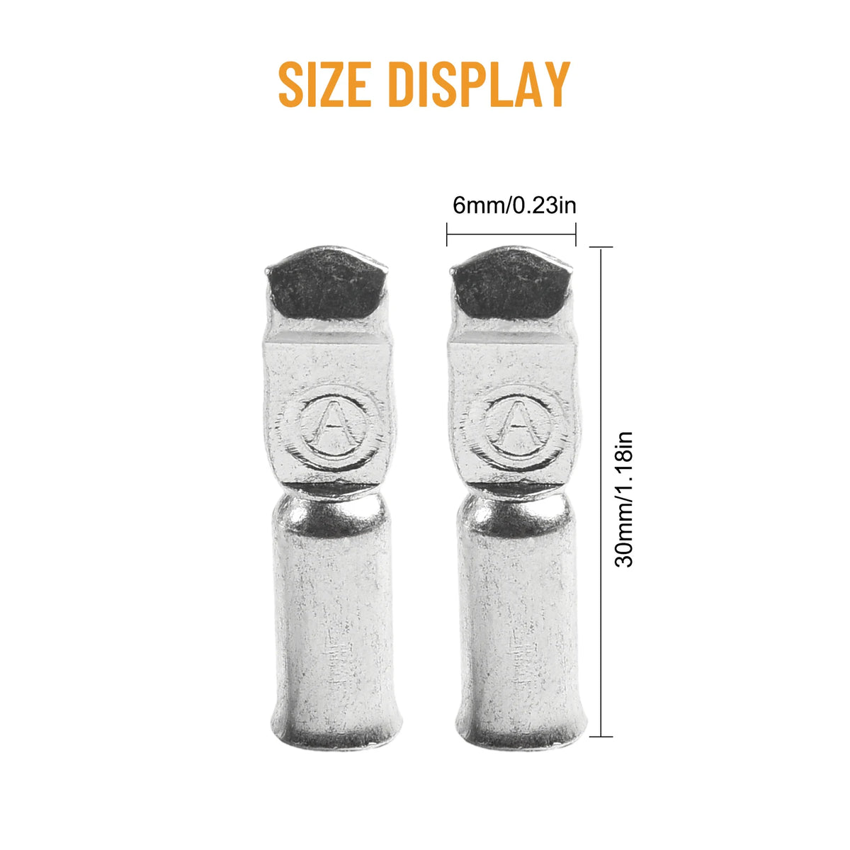 2PCS 50A 120A For Anderson-Plug Contacts Pins Lugs Terminals Battery Power Connector For Forklifts Battery Chargers