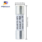 Solar DC Fuses 1000V PV Photovoltaic 6A 10A 15A 20A 25A 30A 10*38MM High Voltage for Solar System Short Circuit Protection gpV