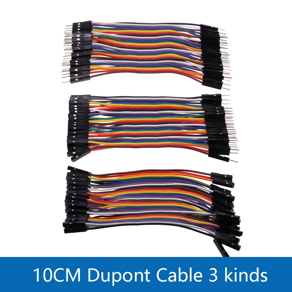 3.3V/5V MB-102 Breadboard power module+ 400 830 points Solderless Prototype Bread board kit +65 Flexible jumper wire