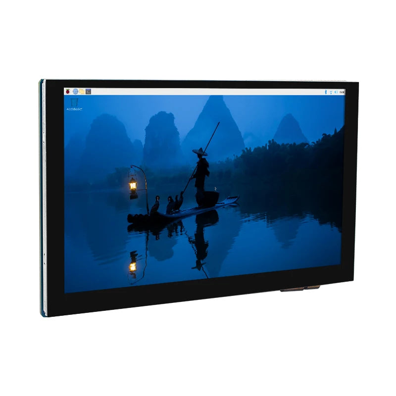 Raspberry Pi 5 Inch DSI LCD Capacitive Touch Screen 800x480 MiPi Display for RPi 5 4B 3B+ 3B Monitor  with Holder