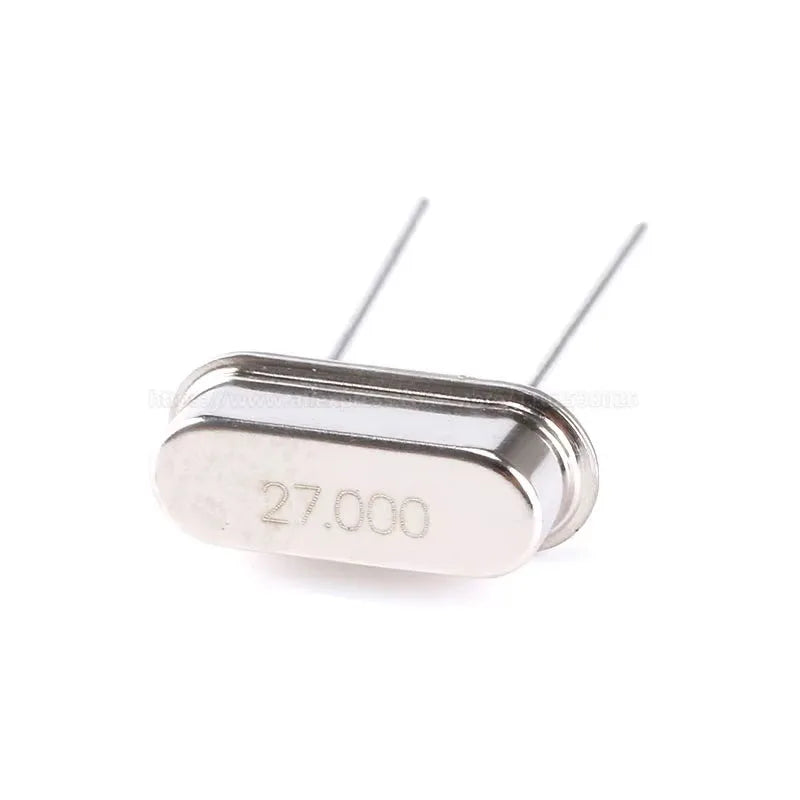 10PCS 4 6 8 10 11.0592 12  13.56 16 18.432 20 22.1184 24 25 27 30 32 MHZ HC-49S DIP Quartz Crystal Resonator Passive Oscillator