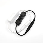 DC Power Cable with ON/OFF Inline Switch, 5.5x2.1mm Male to Female Connector, 5V/12V/24V LED Strip Light Extension Cord