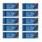 10PCS 5V One Channel Relay Module Relay Switch with OPTO Isolation High Low Level Trigger for Arduino Raspberry Pi ARM AVR