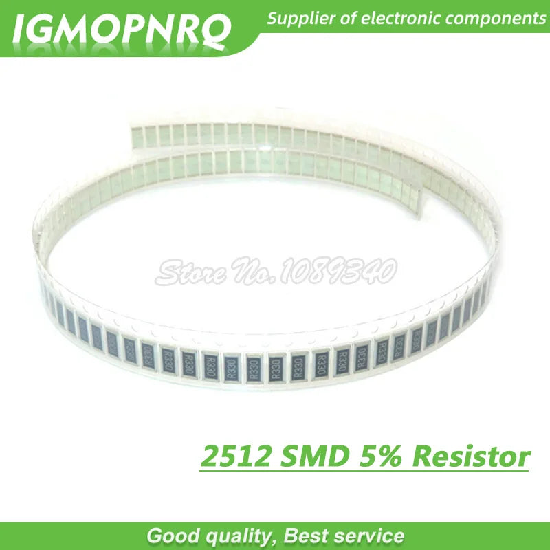 50PCS 2512 SMD chip fixed resistor 1W 0.1R 0.01R 0.05R 0.001R 0.33R 1R 0R 10R 100R 2W 0.01 0.1 0.33 0.05 10 100 ohm IGMOPNRQ