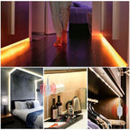 5V USB LED Strip Light Battery Power SMD 2835 3528 60LED 1m 2m 5m White Warm Red Blue Green Ribbon Cabinet Lights Night DC5V