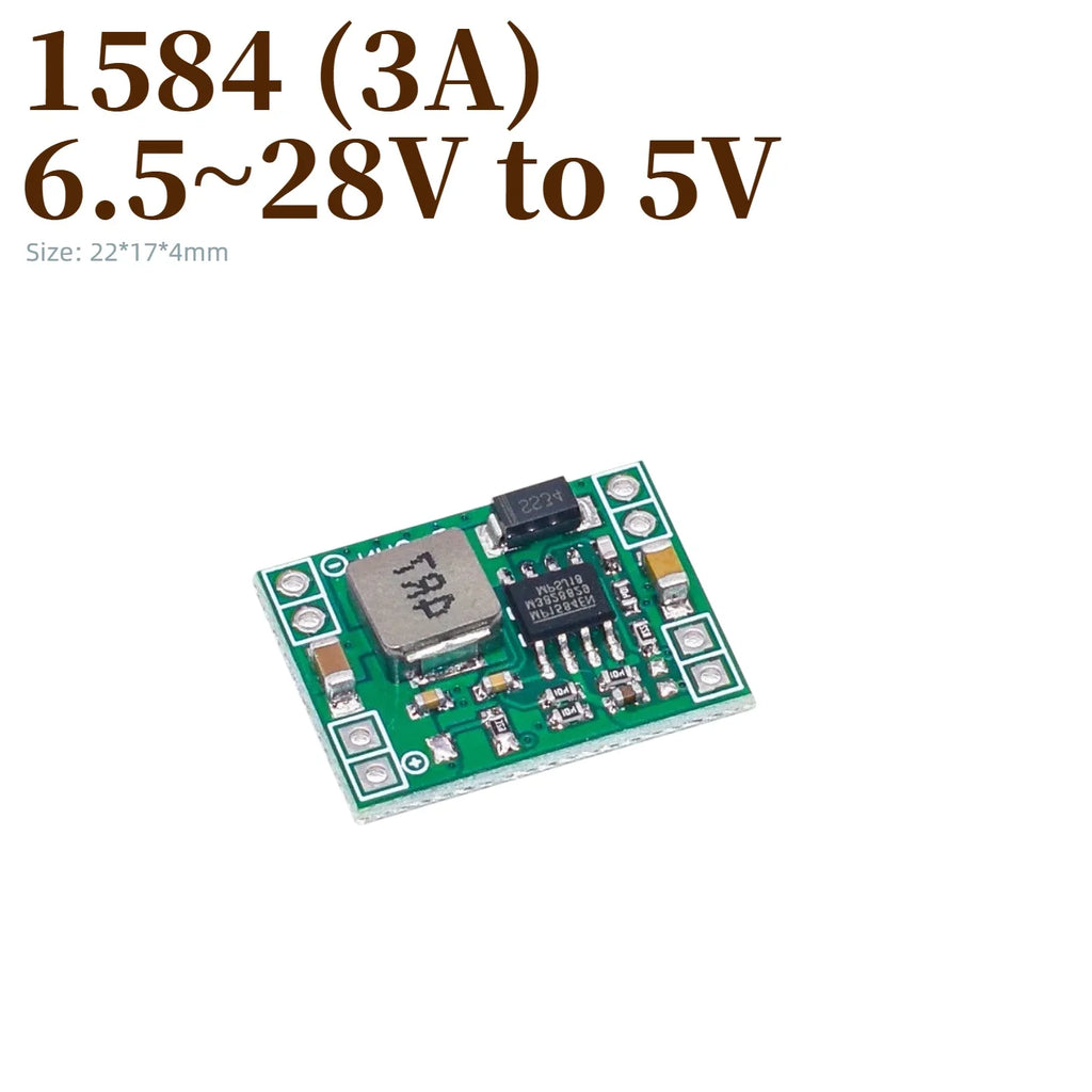 1/5/10pcs LM2596 XL4015 XL4005 MP1584 MINI560 DC-DC Buck Converter 3A Adjustable Step Down Power Module With Digital Display