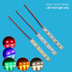 2PCS 8cm Hard LED Light Strip DC5V DC12V 6LEDs DC24V 12LEDs LED Bar Lights 5630 5730 LED Hard Strip Warm White Red Green Blue