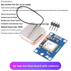 NEO-6M/7M/8M GPS Module for 51 MCU STM32,Arduino,APM2.5 Flight Control.High Sensitivity,Low Power,Fast Positioning with Antenna!