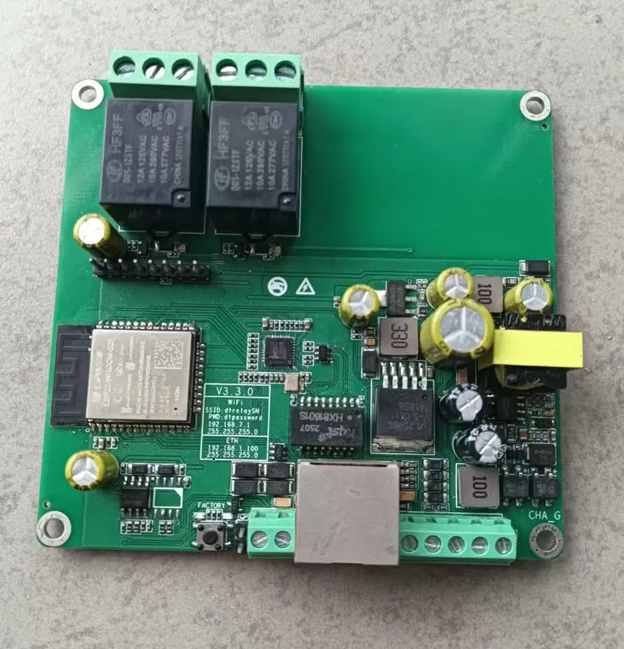 Ethernet Relay Board PoE IP Watchdog Wiegand Input MQTT HTTP Home Assistant Toggle Motor  Double Click