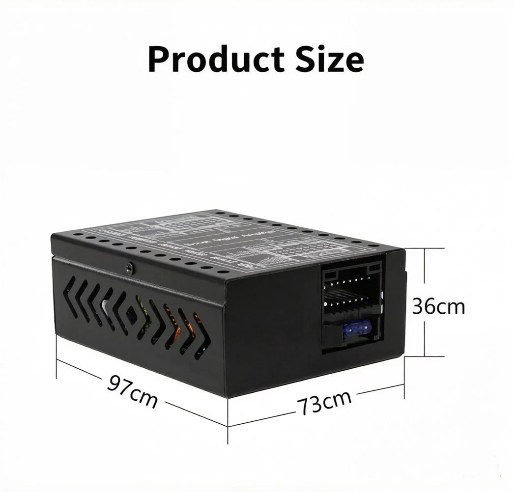 DSP Amplifier DC 12V High-Fidelity Audio Stereo Digital Audio Processor After 4x60w For To Android Navigation Locomotive