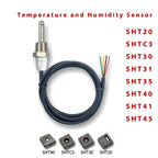 SHTC3 SHT40 SHT30 SHT20 SHT31 SHT35 SHT45 Digital Temperature Humidity Sensor Probe G1/2 Thread I2C IIC Interface