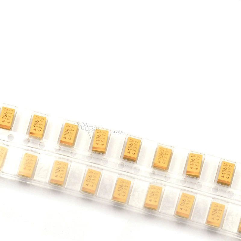 10pcs C-type SMD chip tantalum capacitor 6032 10v 16v 25v 35v 4.7UF 10UF 22UF 47UF 68UF 100UF 220UF