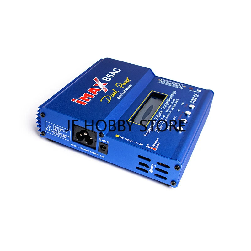iMAX B6AC 80W 6A Lipo Charger Balancer For Nimh Nicd Lipo LiFe Li-ion Pb Battery LCD Screen Display RC Charger Discharger XT60