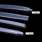 1/5m PTFE Heat Shrink Tube Transparent Diameter 0.5/1/2/2.5/4/5/6/8/10/12mm High Temperature 260℃ 1.7:1 Shrinkage Tubing