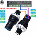 LA42DWQ-22-Pro 1K 2K 5K 10K 20K 50K 100k 200k 500K  22mm Diameter Pots Rotary Potentiometer Resistance Switch for arduino