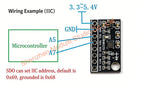 BMI270 6-Axis Gyroscope + Accelerometer High Precision IMU Sensor Module 6-Axis Attitude Sensor for Smart Car Robotics Arduino