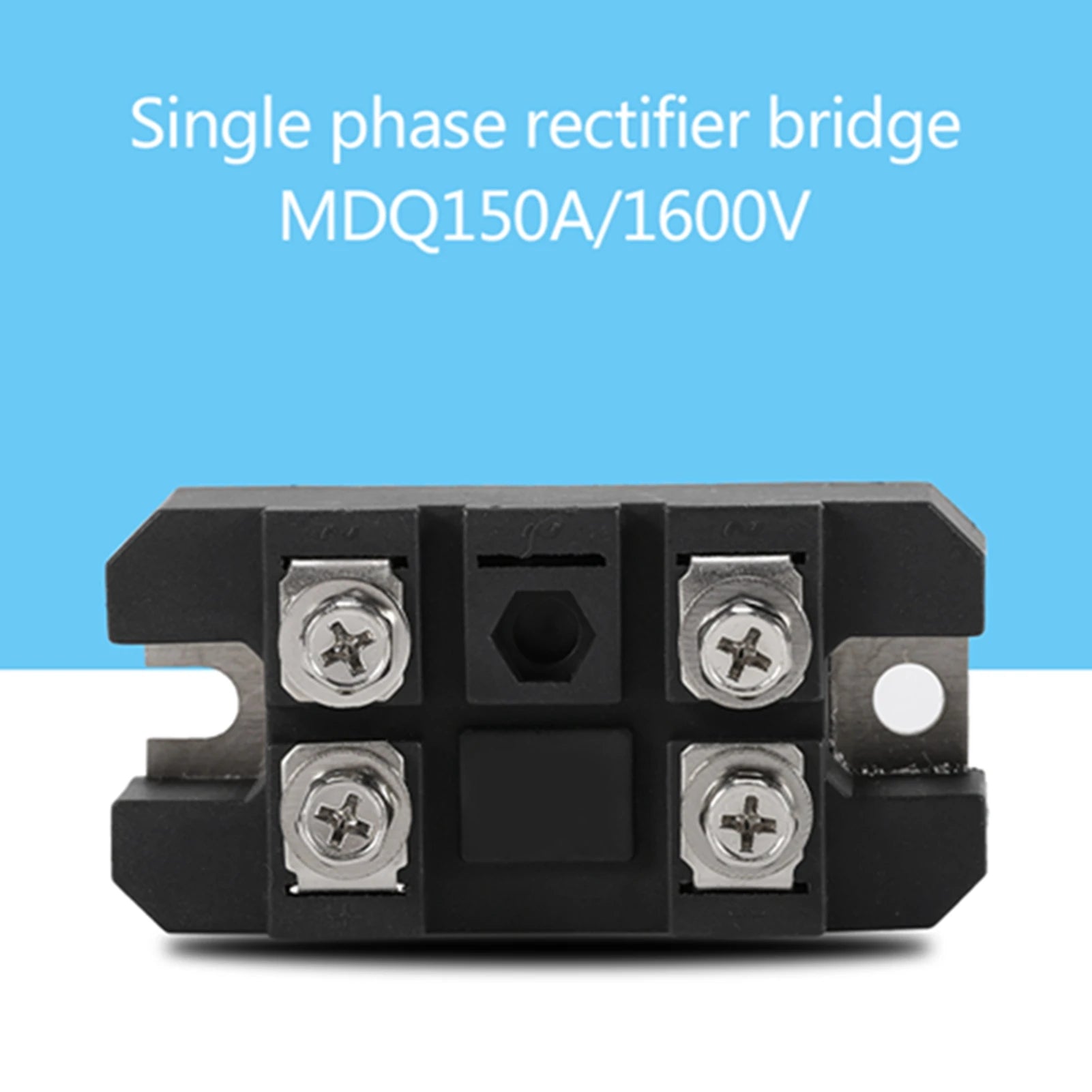 1pc Black Single phase Diode Bridge Rectifier 150A Amp High Power 1600V