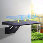 Solar Security Lights Solar Flood Lights Outdoor Waterproof with Motion Sensor 4 Modes 90 LEDs Wall Lights for Porch Yard Garden