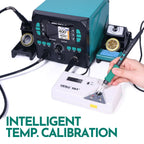 YIHUA 992D-II Precision Hot Air  Rework Station 210 245 Soldering Iron Station for Microscope Soldering Electronics Repair PCB
