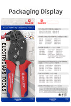 Darex DuPont Spring Terminal Automotive Wiring Harness Power SN Cold-Press Terminal Wire Crimping Pliers