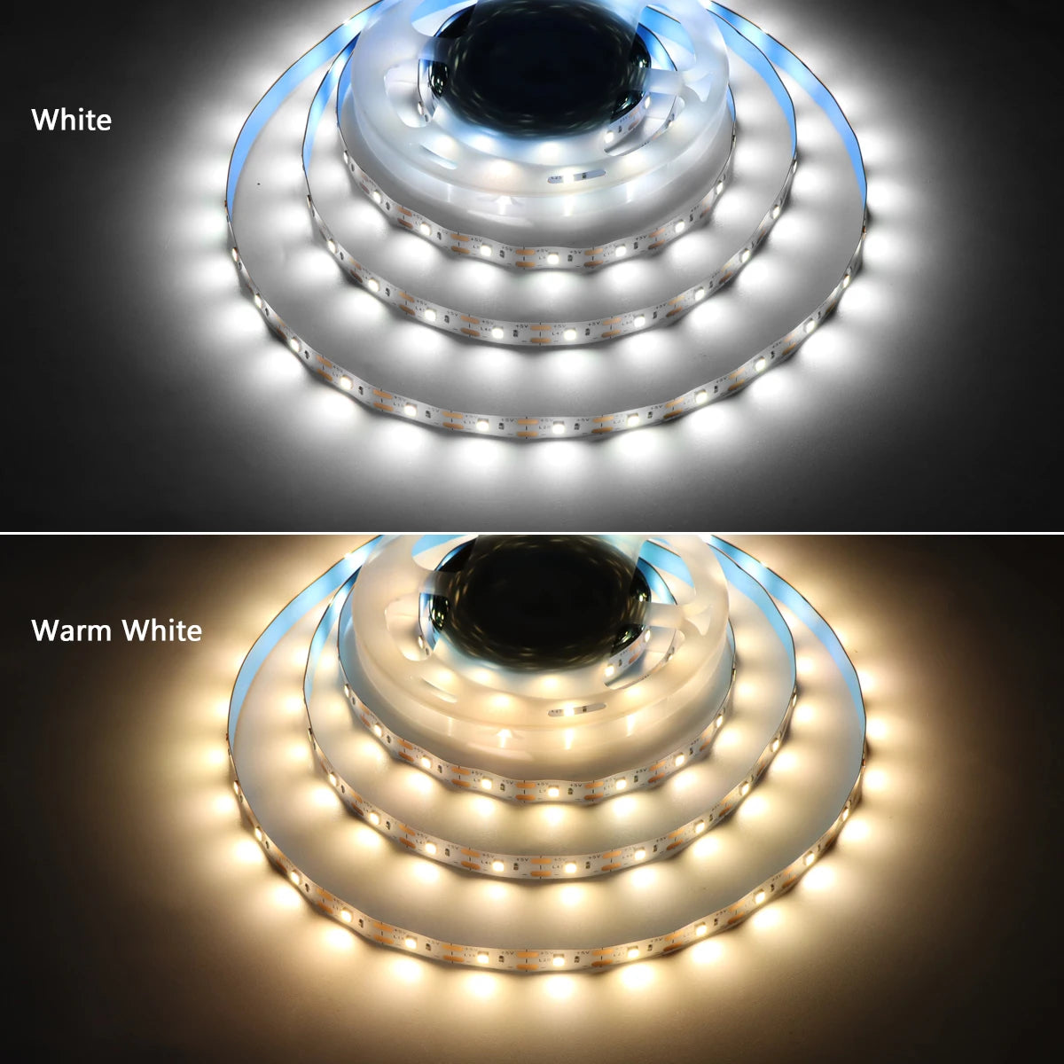 DC 5V USB LED Strips 2835 Diode Tape LED Ribbon Light TV Mirror Backlight Lighting Room Decor Lamp LED String Light 1M-5M